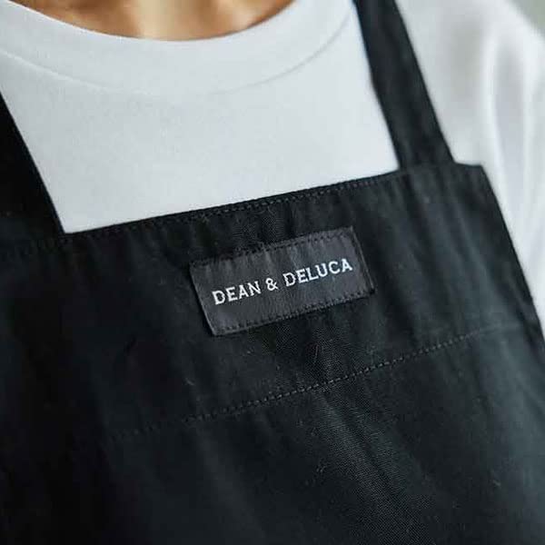 Dean Cooking Kitchen Natural Day Perfect Gift & Deluca Apron, Tablier, Bib, Apron, Apron, Black, Cotton, Logo, Authentic, Women's, Men's,
