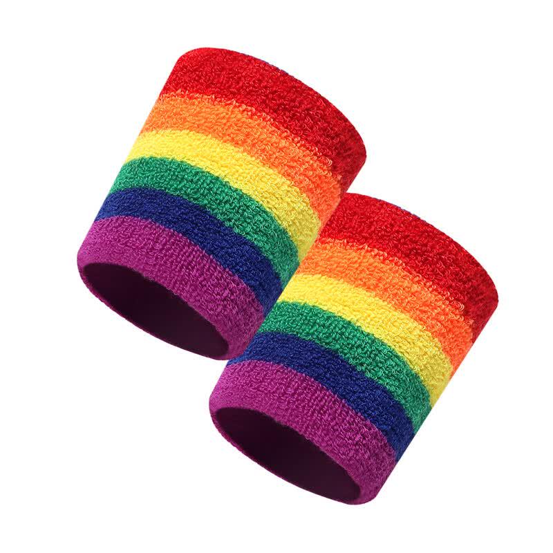 TULX Rainbow Sports Wristband