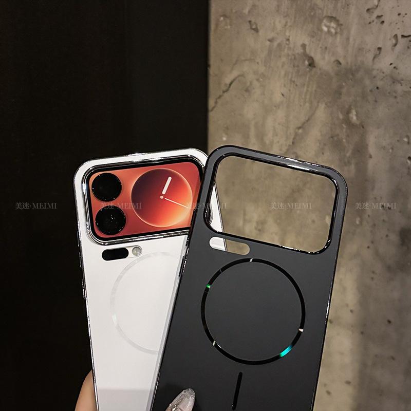 Matte matte magnetic attraction is suitable for Xiaomi 11promax mobile phone case xiaomi11pro simple, fashionable and advanced sense 1