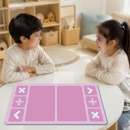 Fidget Spielmatte für Kinder Handelsbrettmatte, Rutschfeste Gummi-Tischmatte 24 x 12 Zoll Spielzeugbrett für Sammler, Geschenk Party