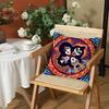 American Rock K-Kiss Band Pillow Case Anti-dustmite Pillow Invisible zipper silky short plush Sofa cushion cover