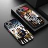 P-Pierce The V-Veil Band For IPhone 11 12 13 14 15 16 Pro Max Plus X XS MAX Shockproof Matte Back Cover