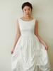 GANISONG Bridal Rosie Bow Dress_White