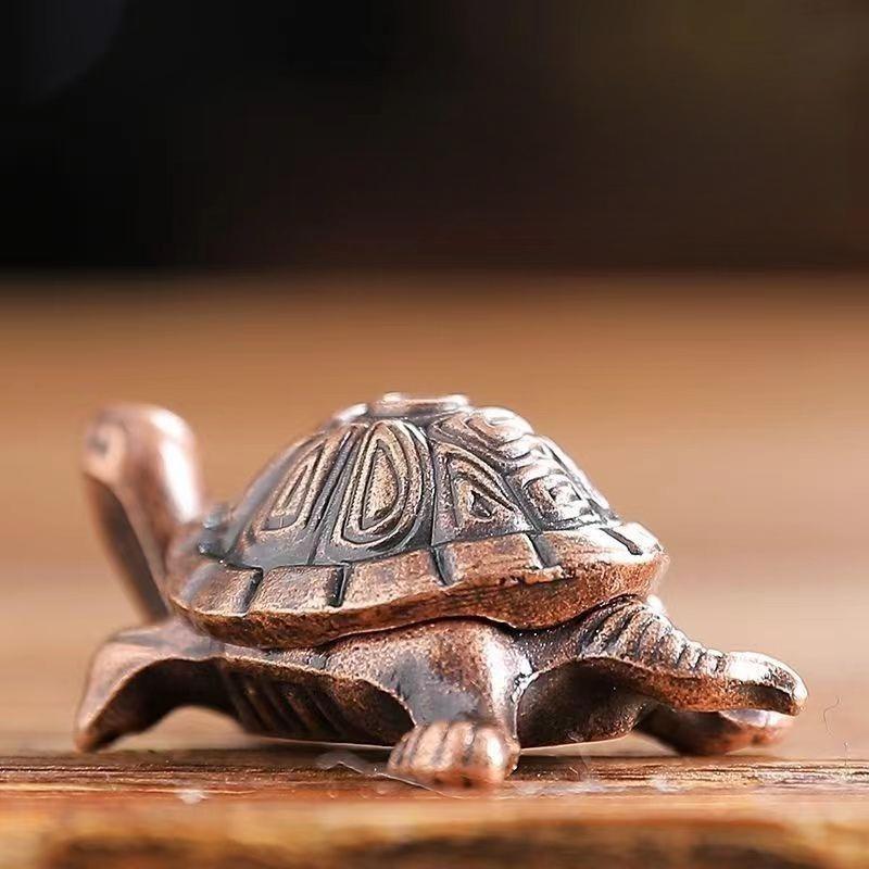 Retro Home Furnishing Fragrance Insert Indoor Aromatherapy Furnace Antique Tortoise Line Block Zen Tea Ceremony Holder Rack