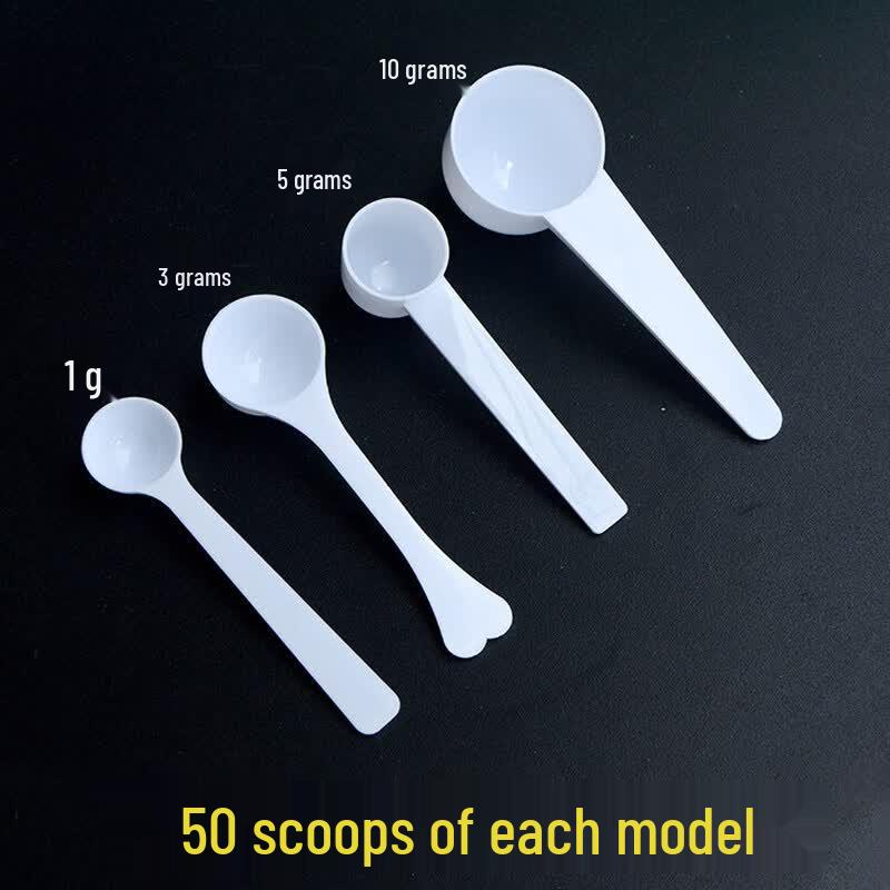 Round Bottom Plastic Measuring Spoons
