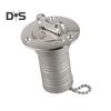 1 Pair Yacht Fuel Cap Key Switch Marine Boat Fuel Cap Key Replacement Stainless Steel Deck Fill Plate Key Fuel Tank Filler for Marine Boat Yacht Fuel
