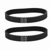 2 Pcs Rubber Timing Drive Belt 330-5M-15 Toothed Belt Durable Synchronous Belt  Electric Scooter