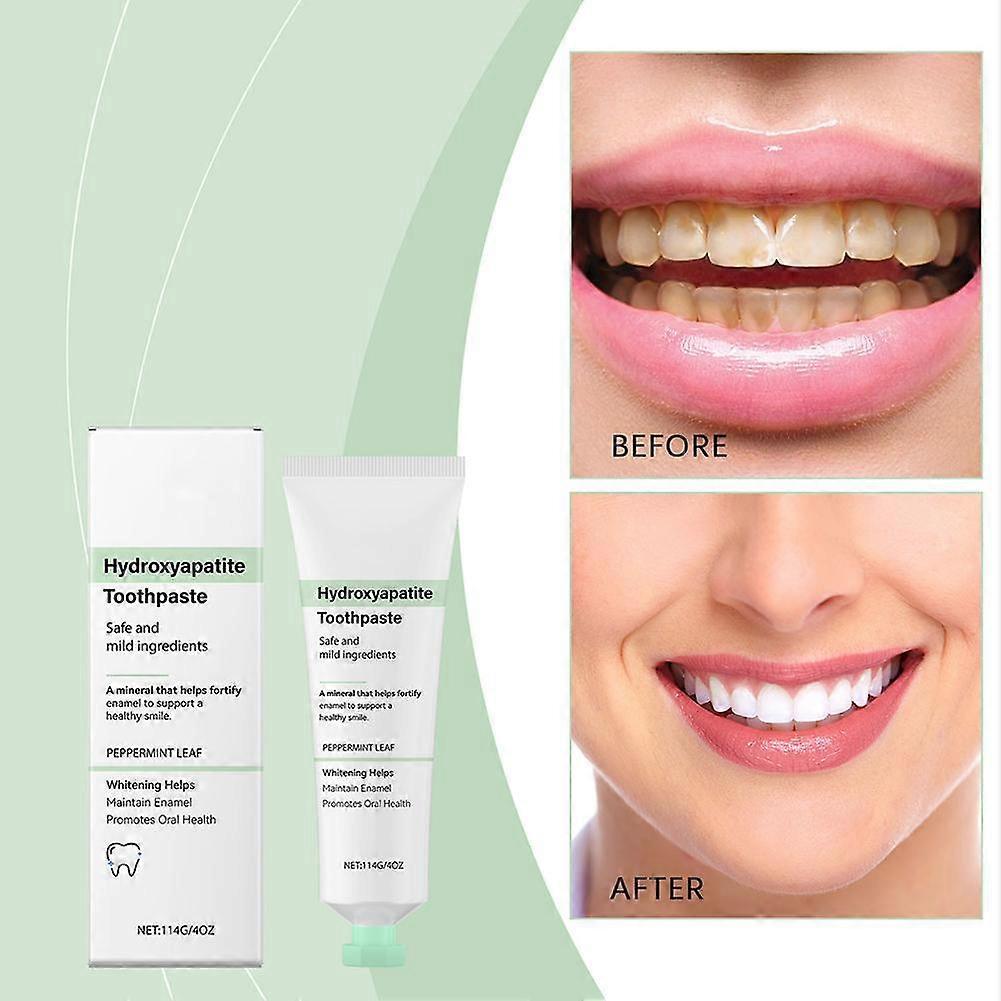 Mint Hydroxyapatite Toothpaste - Whitening,Maintain Enamel,Promotes Oral Health