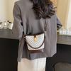 Trendige Damen-Beuteltasche Stilvolle Retro-Umhängetasche Für den täglichen Gebrauch in Schwarz Beige Kaffee Khaki