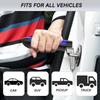 Maniglia di Assistenza per Portiera Auto 2 in 1 Maniglia di Supporto Multifunzione per Veicoli Rompivetro Martello di Sicurezza Antiscivolo per Anziani Disabili