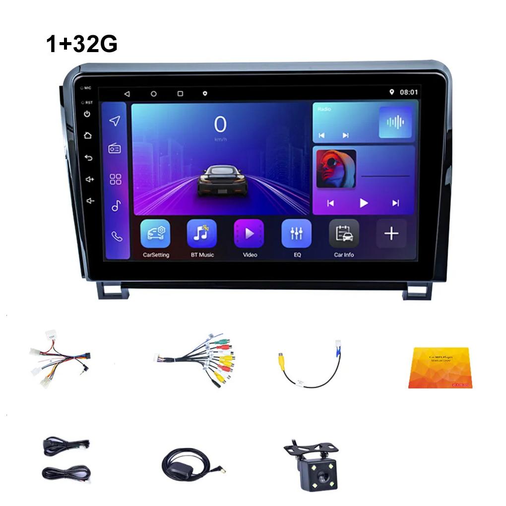 Black Car Radio With Rear View Function For Added Safety DVR Input Function