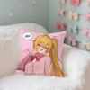 Cute AAkita Neru Kawaii Case Plush Fabric Soft Pillowcase Double Sided Print Cushion Cover Household Gifts