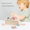 Montessori Color & Shape Recognition Coin Box for Toddlers – Educational Toys for Early Learning
