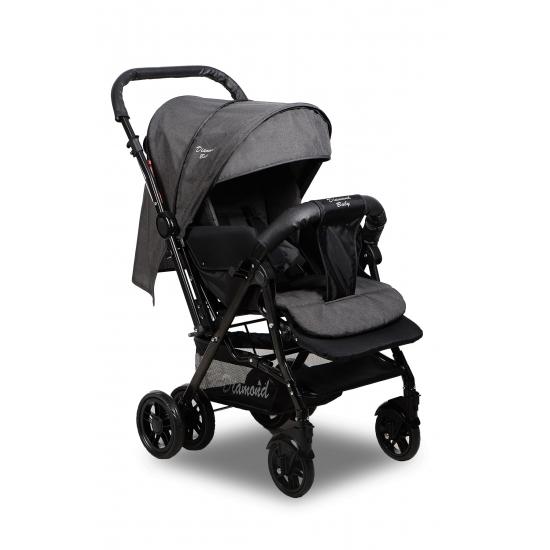 

Сапфировая двусторонняя детская коляска