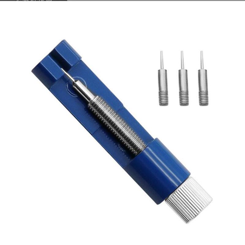 

Металлический инструмент для ремонта часов, инструмент для регулировки ремешка часов с помощью штифта для часов, инструмент для снятия штифта для браслета, легко снимается, регулируется C