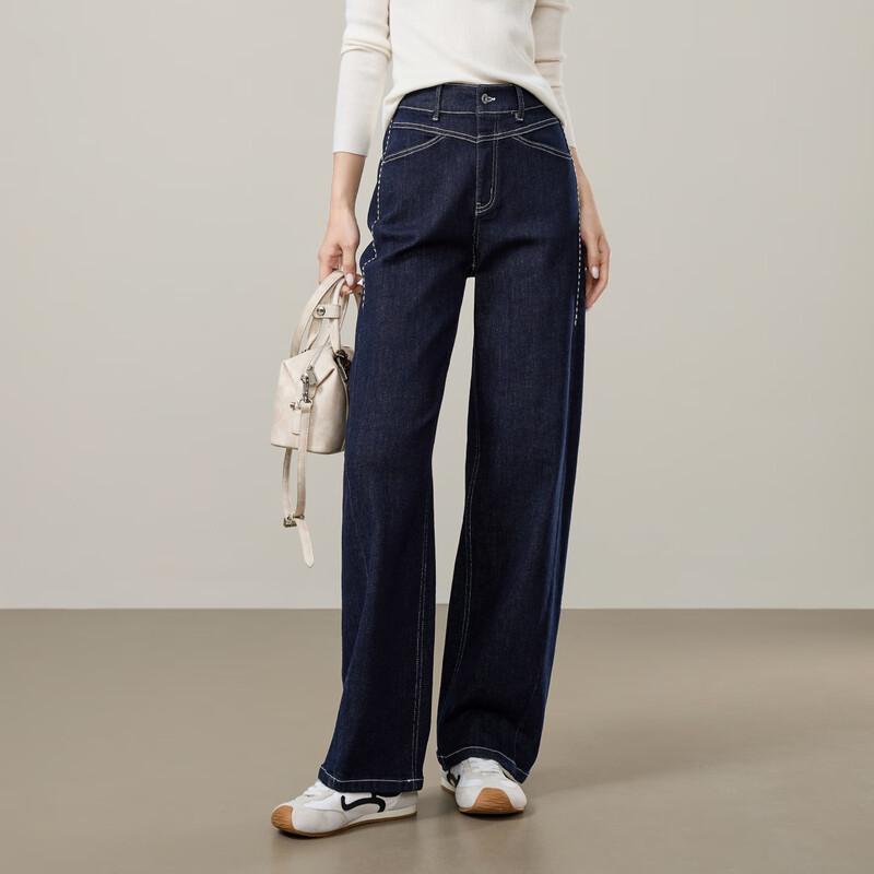 

Yiyang Women s Fade-Resistant Slimming Straight-Leg Jeans 31