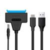 LED-Anzeige 2,5 Zoll USB3.0/2.0 Festplatten-Treiber USB auf SATA Adapterkabel Festplattenadapter
