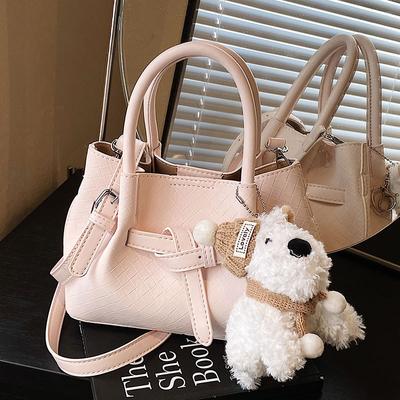 Spring and Summer New Small Fresh and Fashionable Portable Vegetable Basket Bag Niche Versatile Commuter Messenger Bag Woman