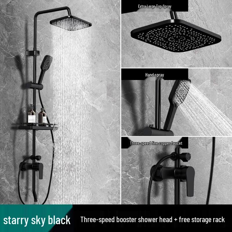 Thermostatic Pressurized Shower Set Standard