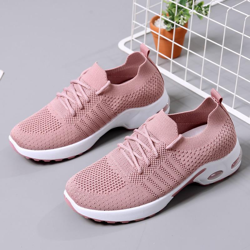 Shoes Women's New Women's Shoes Soft Sole Casual Non-slip Women's Shoes Lightweight Running Sneakers Women's Breathable