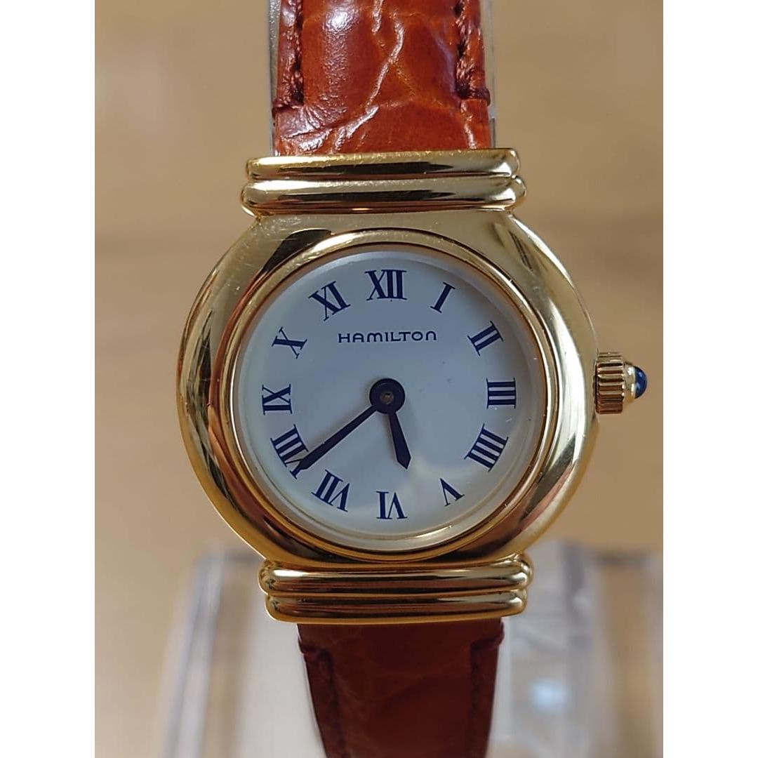 Used HAMILTON H1143-208 quartz watch