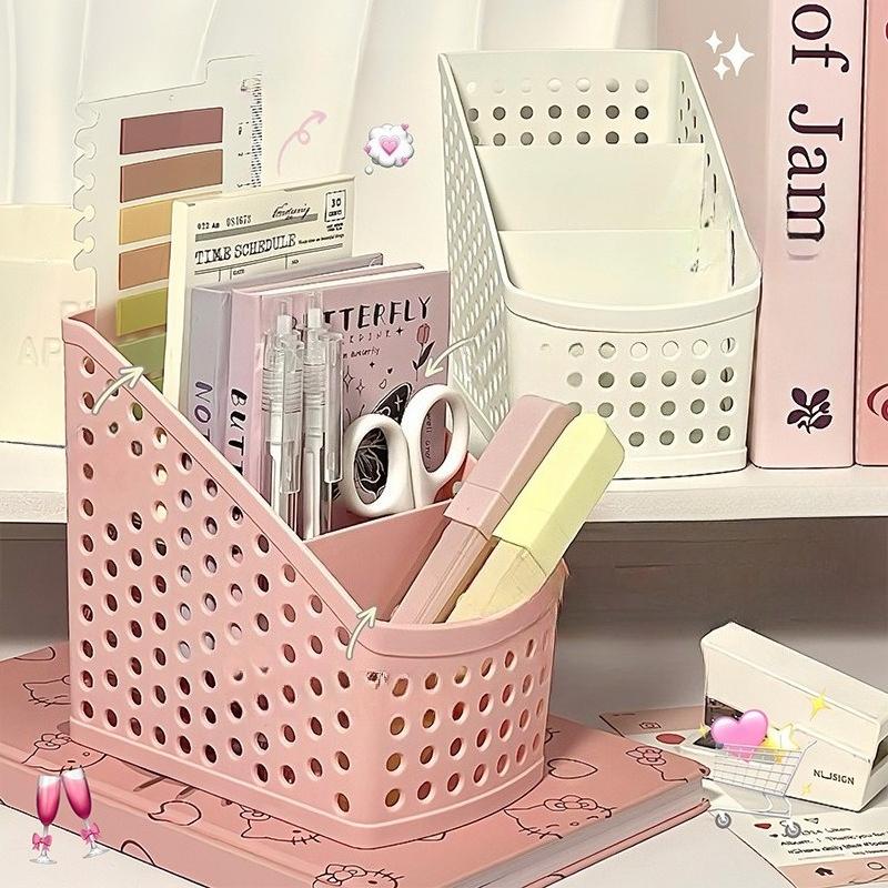 Multi-functional Storage Box Pen Holder DesktopStationeryOrganization and StorageWonderPortableandEasyTo AccessSpecially DesignedforStudentsandOffices