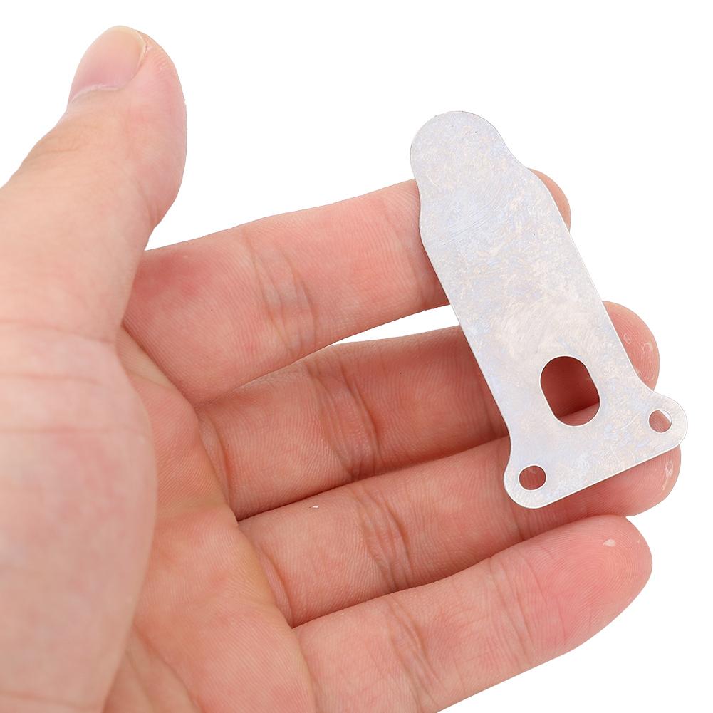 5 Stück Ventilplättchen Zungenform Metall Luftkompressor Zubehör 57mm Lang