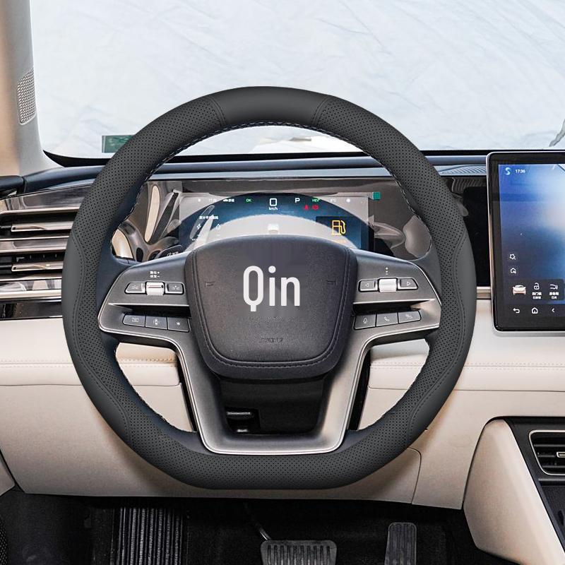 Steering Wheel Cover for BYD: Compatible with Qin L, Song PLUS, Han L, Tang L, Song Pro, Xia Yuan UP, Destroyer 05, and e7 models.