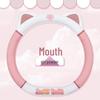 Cute Kitten Breathable Steering Wheel Cover 2023