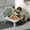 Hohe Hunde-Wasserschale Anti-Rutsch-Futter- und Wasserstation für Haustiere Erhöhter Futterspender für Haustiere Innenbereich