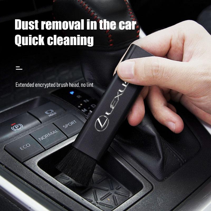 HZN3 Car Interior Cleaning Tools Soft Wool Brush For Lexus F SPORT RX300 IS200 IS250 ES350 Ct200h UX250h NX300h RX350 ES300h RX400h
