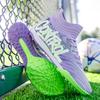 Mens Football Shoes  New Anti Slip Wear Resistant High Cut Casual TF Adults Fast Sports Soccer Cleat Teenager Sneakers