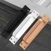 Door Handle Aluminum Alloy Door Handle Window Cabinet Balcony Sliding Door Pulls Punch-free Pulls Closet Furniture Hardware