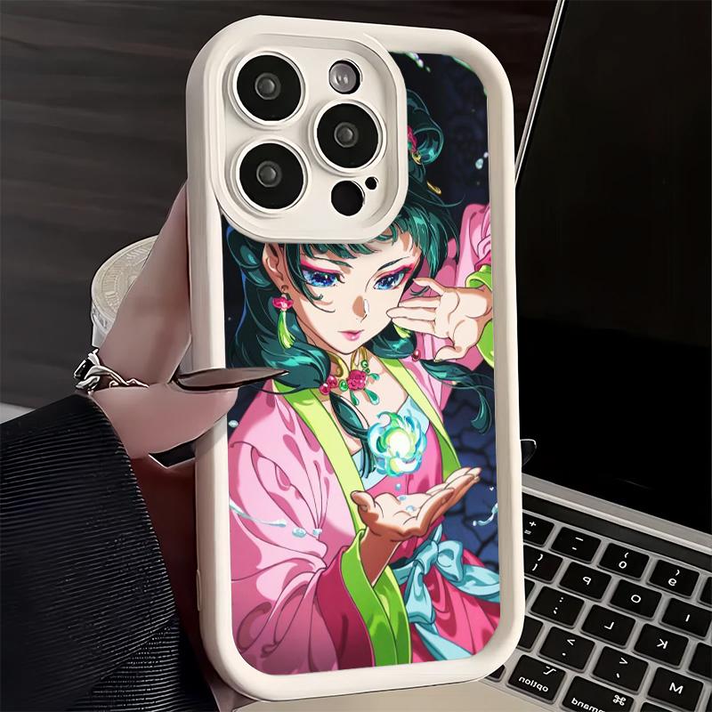 Phone Case for iPhone 17 Air 16E 15 16 Pro Max A-Apothecary D-Diaries Maomao Cover 14 Plus 13 12 Mini Soft Shell Silicone Fundas