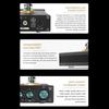 HiFi Sound Preamplifier Vacuum Tube Amplifiers Buffers Treble Bass Adjustment Preamp Sound Amplifiers Bile Tube Preamp