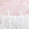 Girls' Fashionable Set Summer Children's Elegant Solid Color One-shoulder Strappy Long-sleeved Pleated Skirt Set