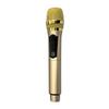 Home Wireless Microphone 1 for 1 80Hz To 15KHz Handheld Microphone with LED Screen for Outdoor Home Conference