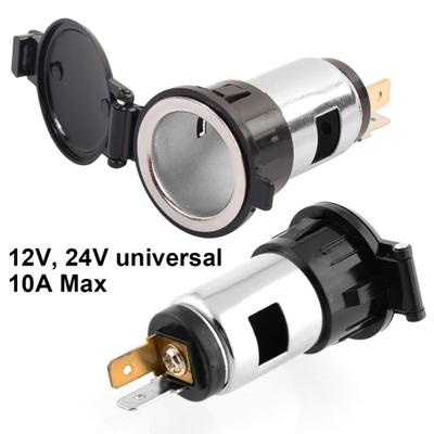 12V/24V Universal-Auto-Feuerzeug-Buchse mit wasserdichter Abdeckung