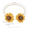 1Pcs Romantic Sunflower Curtain Tieback Curtain Strap Curtain Rope Holders  Home Decor