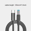 PD2.0 3.0 PD100W Type-C To DC5525 Male Charger Cable for Wireless Router (20V) N