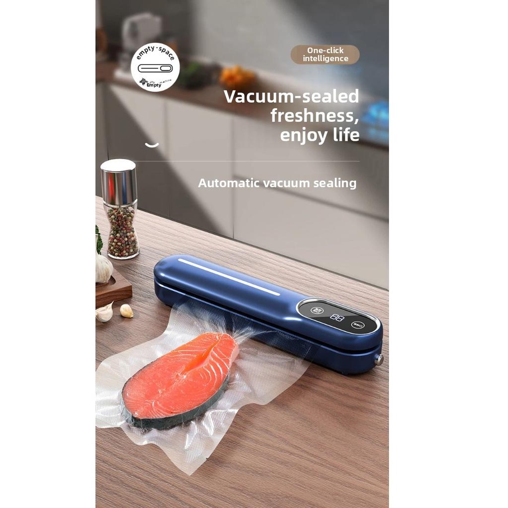 Household Mini Automatic Continuous Vacuum Sealer All‑in‑one Kitchen Food Sealing Machine