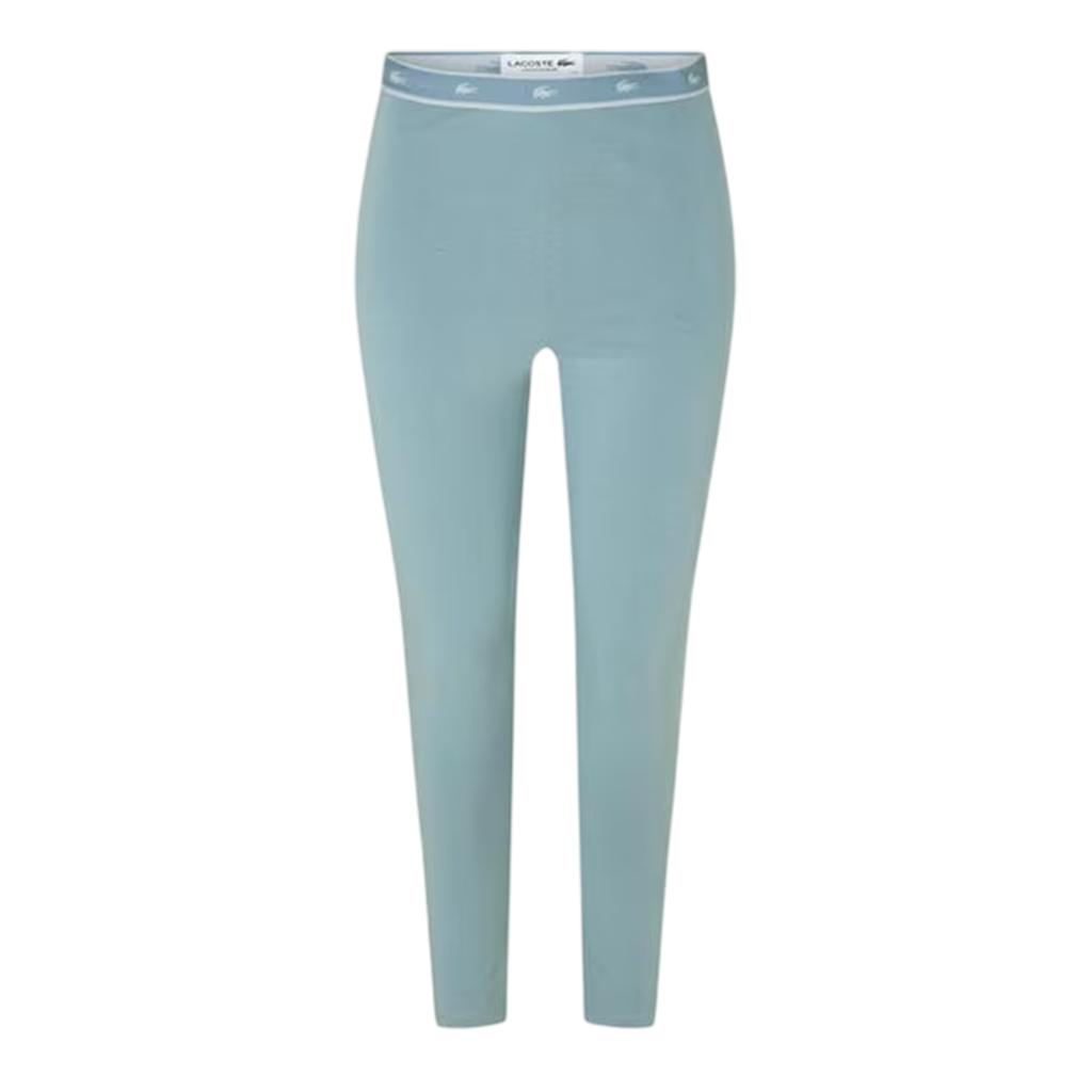 Lacoste Womens/Ladies Elasticated Crocodile Print Slim Leggings