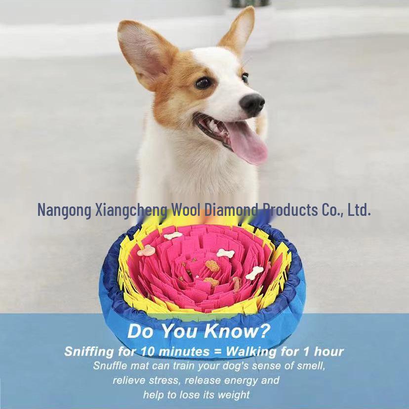 Anti-Choke Slow-Feeding Snuffle Mat for Dogs - Decompression & Training Blanket