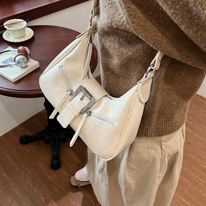 

Premium underarm bag women s 2025 new retro baguette fashion handbag versatile niche shoulder bag 29*9*23
