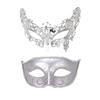 Masquerade Face Cover Retro Cosplay Props Wear-resistant Novelty Prom Party Ladies Half for Carnival