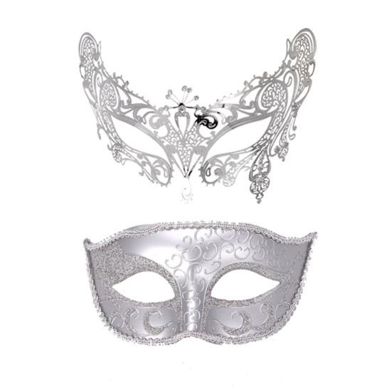 Masquerade Face Cover Retro Cosplay Props Wear-resistant Novelty Prom Party Ladies Half for Carnival