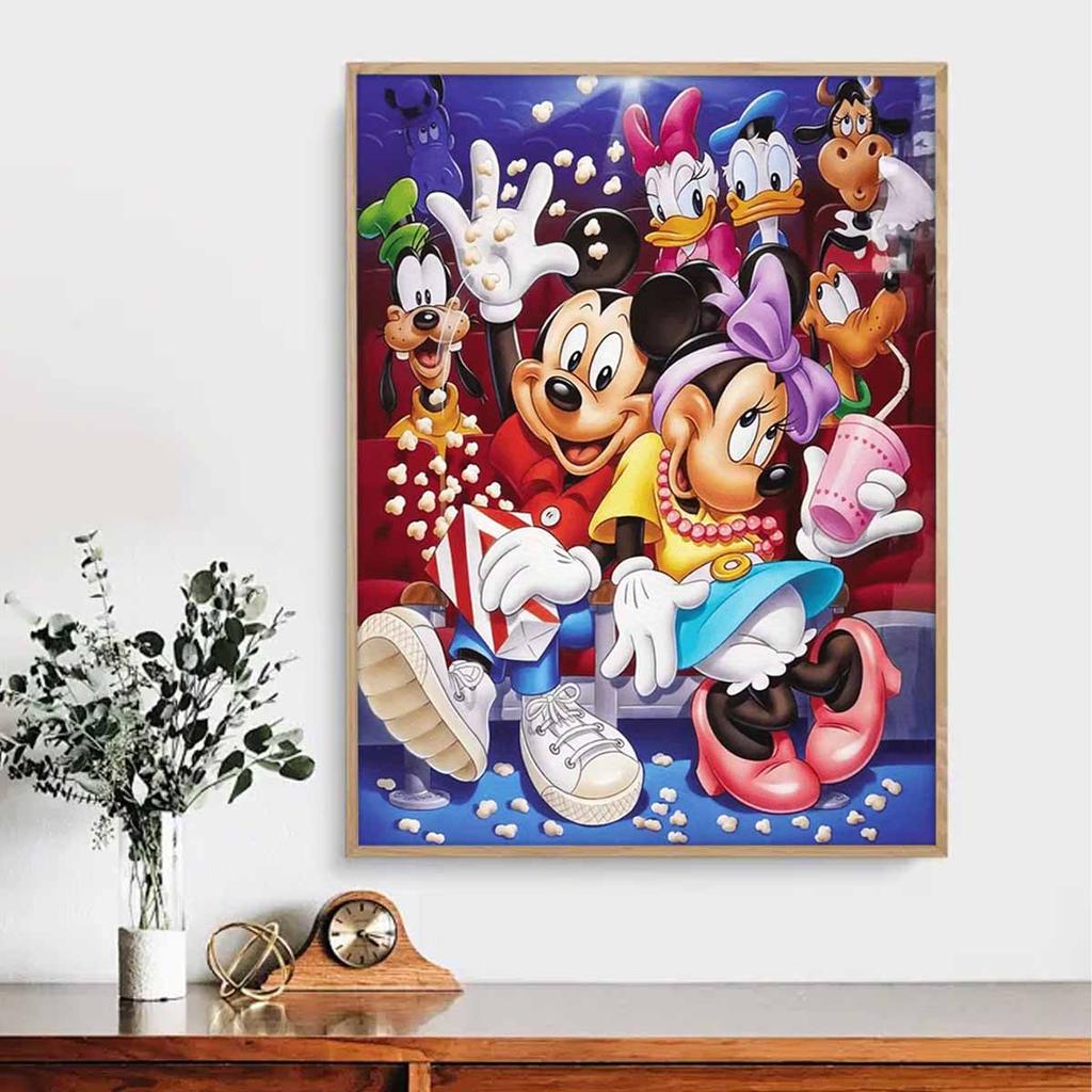 Full Round Diamond Painting A Happy Family Gathering Art Rhinestone Picture Mosaic DIY 5D Cross Stitch Embroidery Home Decoration