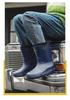 Men's Fashionable Waterproof Mid-Calf Non-Slip Rubber Boots - Warm Outdoor Short Boots