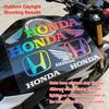 Reflective Car Stickers Suitable for Honda, Fuel Tank, Tail Box, Helmet, Shock Absorber Decals, Motorcycle Body DecorationOW3