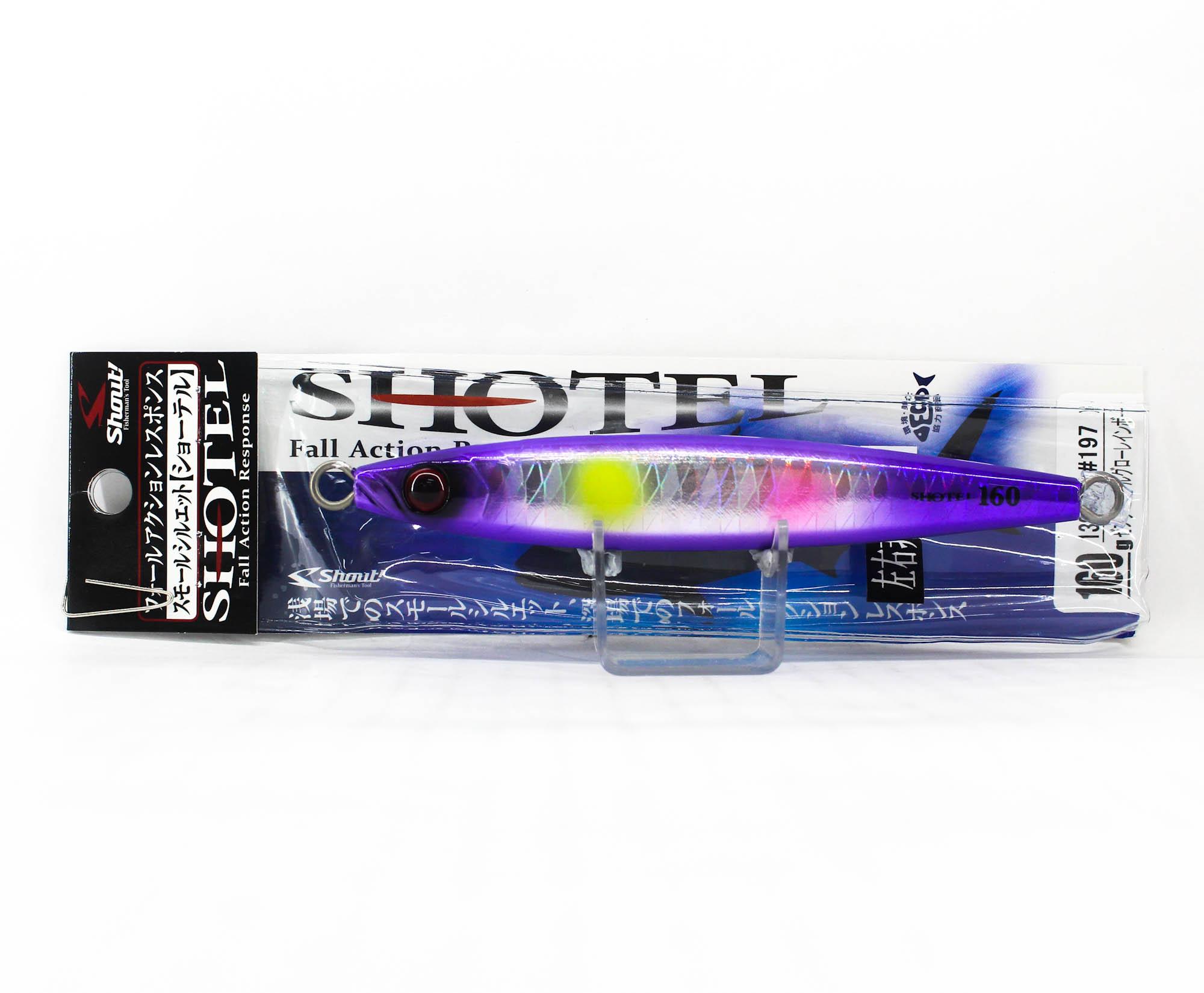 

Shout 138-SO Metal Jig Shotel 160 grams #197 (6860)